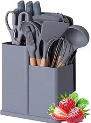 Silicone Cooking Kitchen Utensil Set