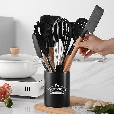 Silicone Cooking Kitchen Utensil Set