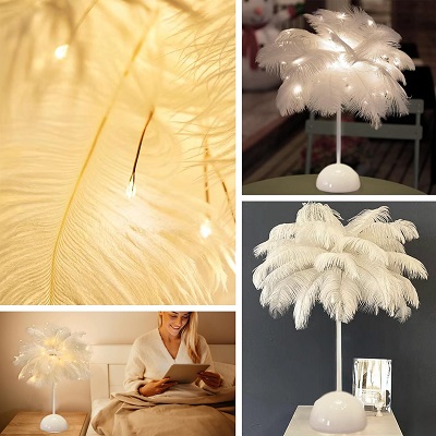Feather Lamp