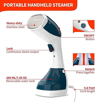 Portable Handheld Garment Steamer