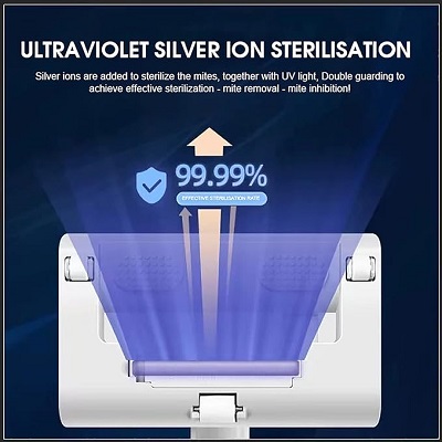 Deep Vacuuming and Mite Removal Device