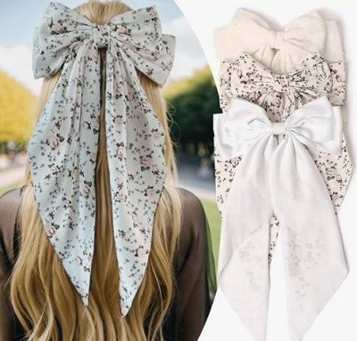 Floral Hair Bows