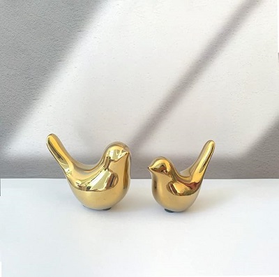  Ceramic Bird Sculpture