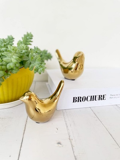 Ceramic Bird Sculpture