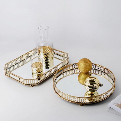 Gold Decorative Tray
