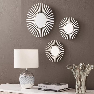 Sunburst Wall Mirrors Set