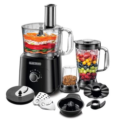 Black+Decker 5 in 1 Food Processor and Blender Set