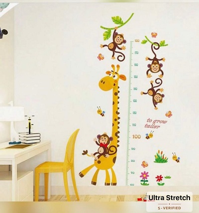  Height Growth Chart Wall Sticker