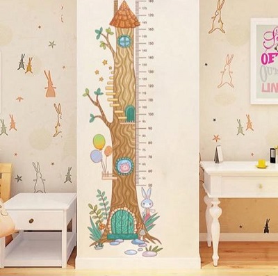  Height Growth Chart Wall Sticker
