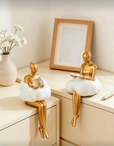 Cloud Lady Sculptures