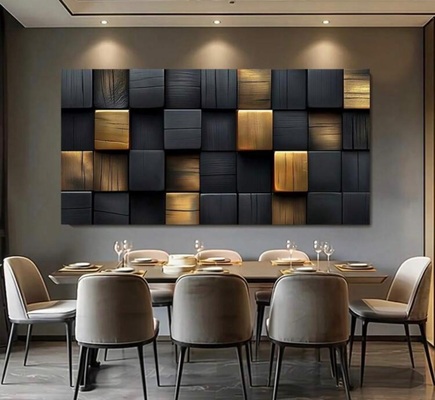 3D Wooden Wall Art