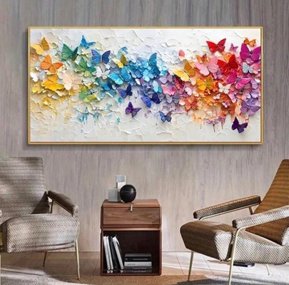 3D Butterfly Wall Art