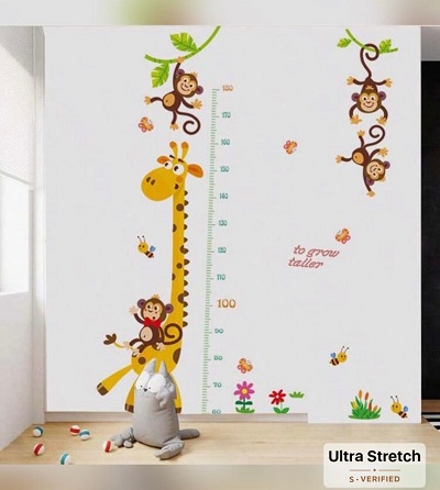  Height Growth Chart Wall Sticker