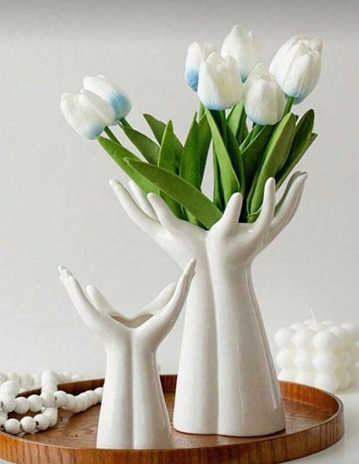 Ceramic Hand Vase (Small)