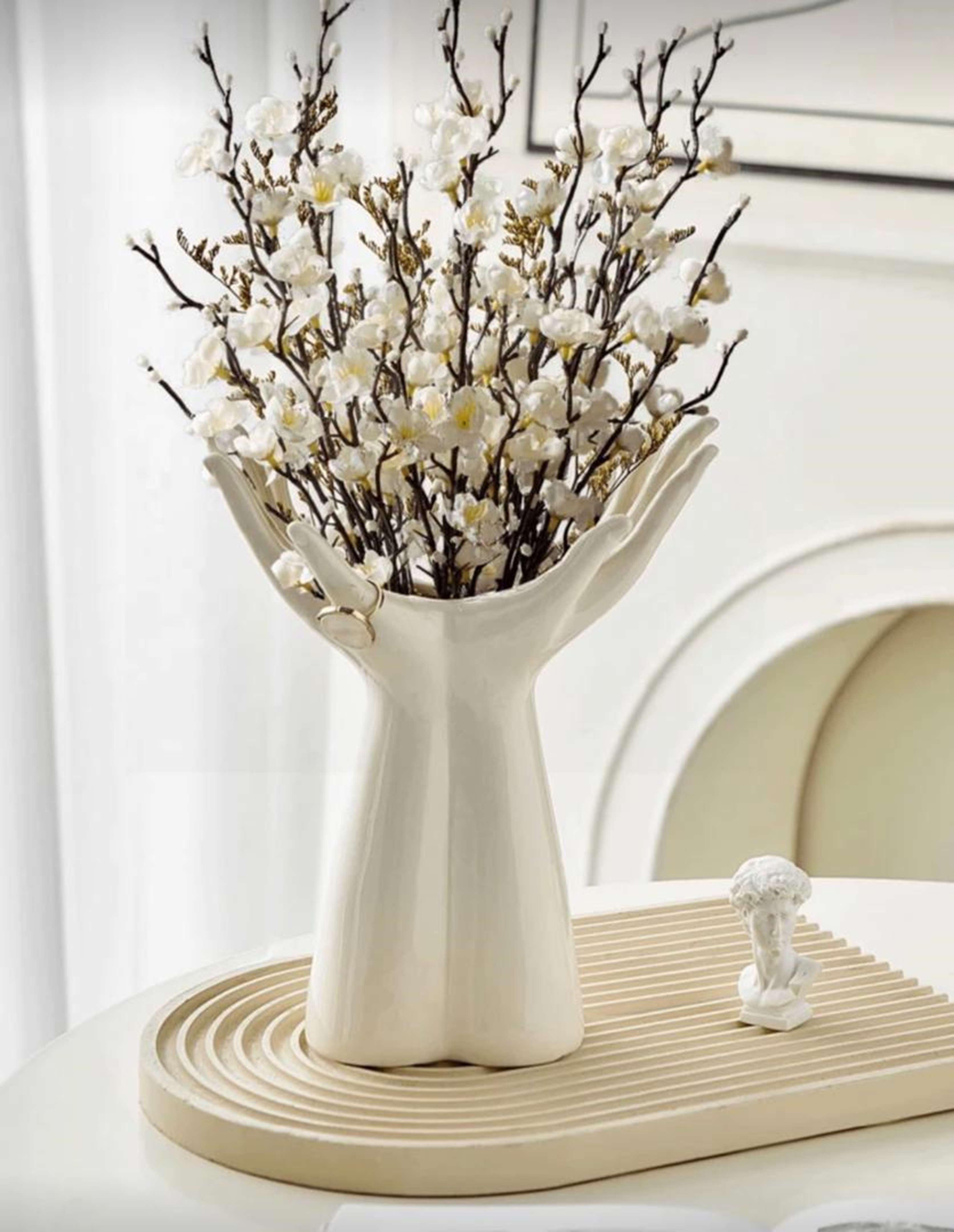 Hand-Shaped Vase (Large)