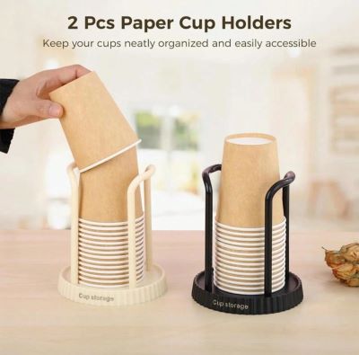 2 Pcs Paper Cup Holders