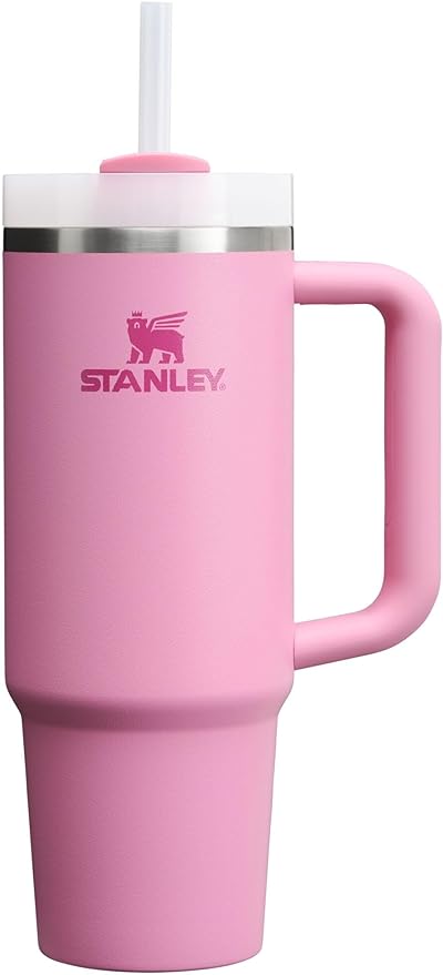 NEW Stanley Quencher H2.0 Tumbler with Handle & Straw 30 oz | Twist On 3-Way Lid | Cupholder Compatible for Travel | Insulated Stainless Steel Cup | BPA-Free | Peony