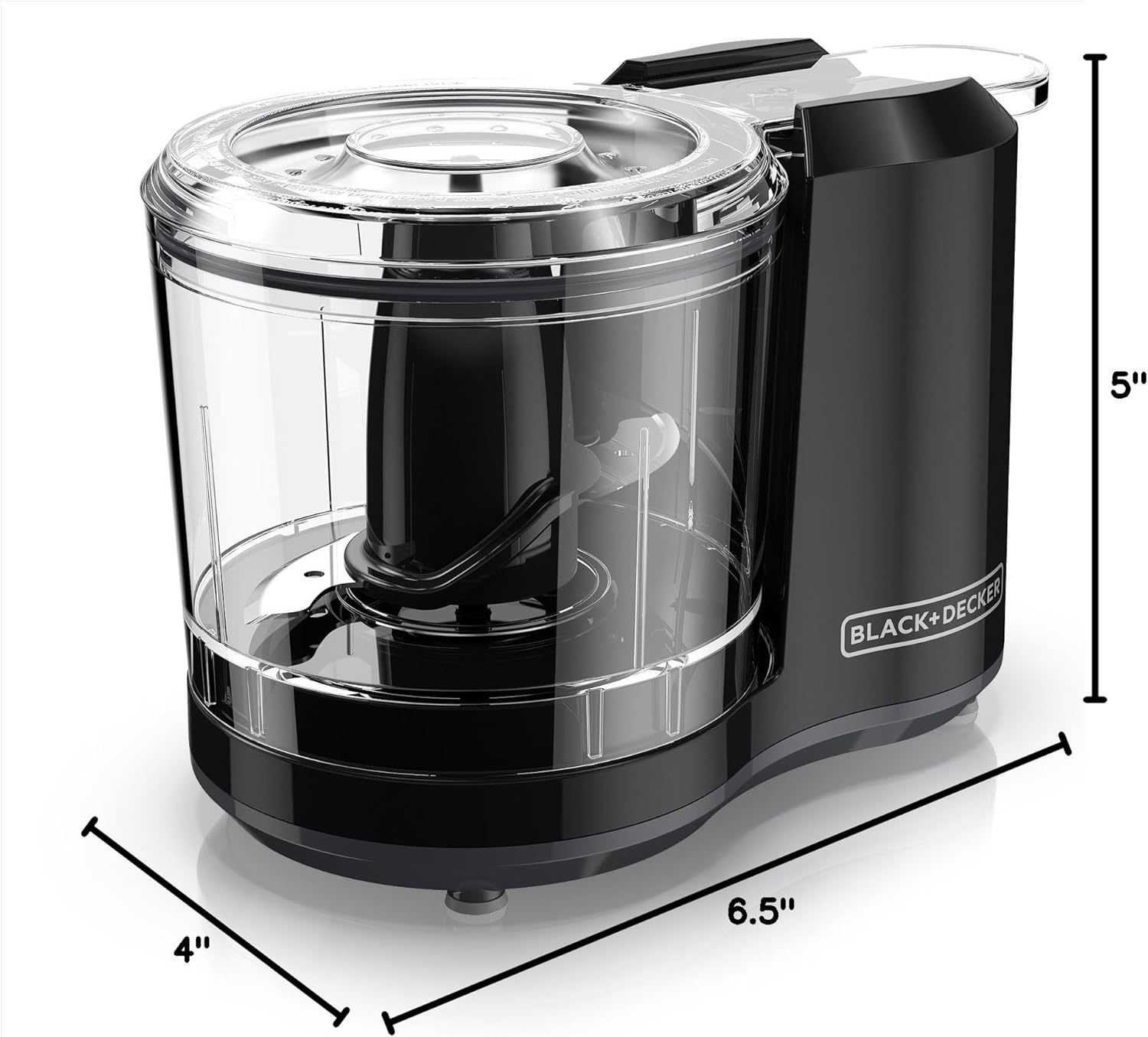NEW BLACK+DECKER 1.5-Cup Electric Food Chopper, One Touch Pulse, 150W Motor, Stay-Sharp Blade, Dishwasher Safe