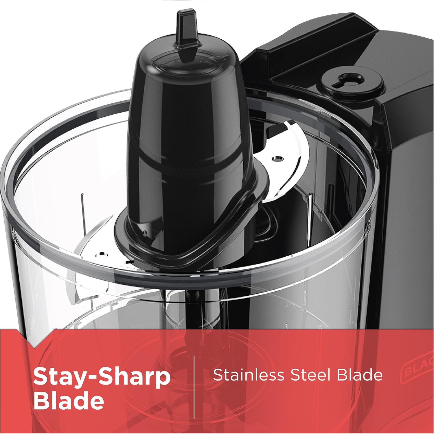 NEW BLACK+DECKER 1.5-Cup Electric Food Chopper, One Touch Pulse, 150W Motor, Stay-Sharp Blade, Dishwasher Safe