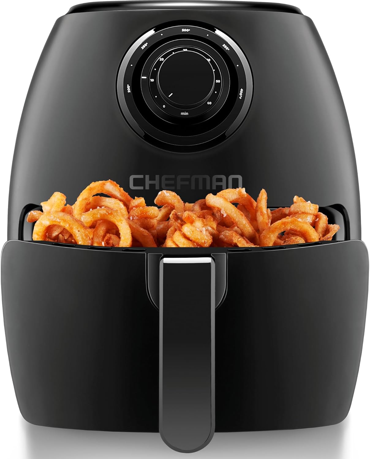 NEW CHEFMAN Small Air Fryer Healthy Cooking, 3.6 Qt, Nonstick, User Friendly and Dual Control Temperature, w/ 60 Minute Timer & Auto Shutoff, Dishwasher...