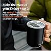NEW Ember Temperature Control Smart Mug 2, 10 Oz, App-Controlled Heated Coffee Mug with 80 Min Battery Life and Improved Design, Black