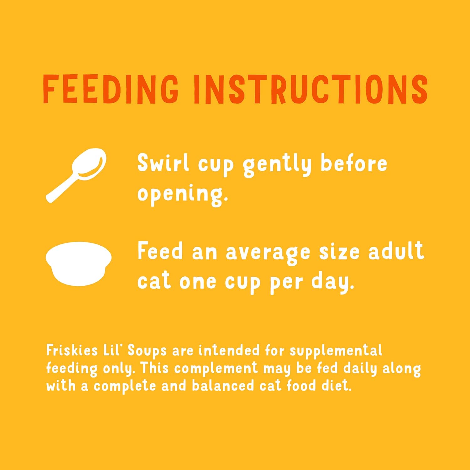 Purina Friskies Natural, Grain Free Wet Cat Food Lickable Cat Treats, Lil' Soups Flaked Chicken - (Pack of 8) 1.2 oz. Tubs