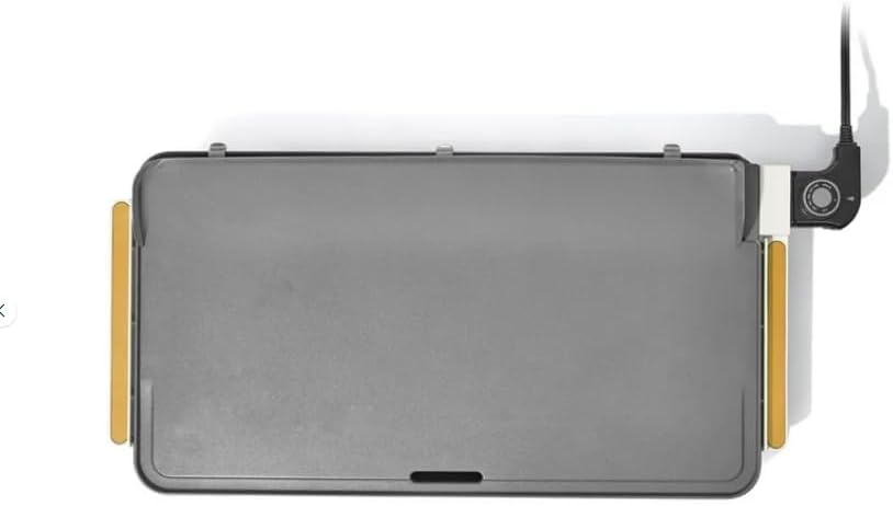NEW Beautiful XL Electric Griddle 12" x 22" Non-Stick, White Icing by Drew Barrymore