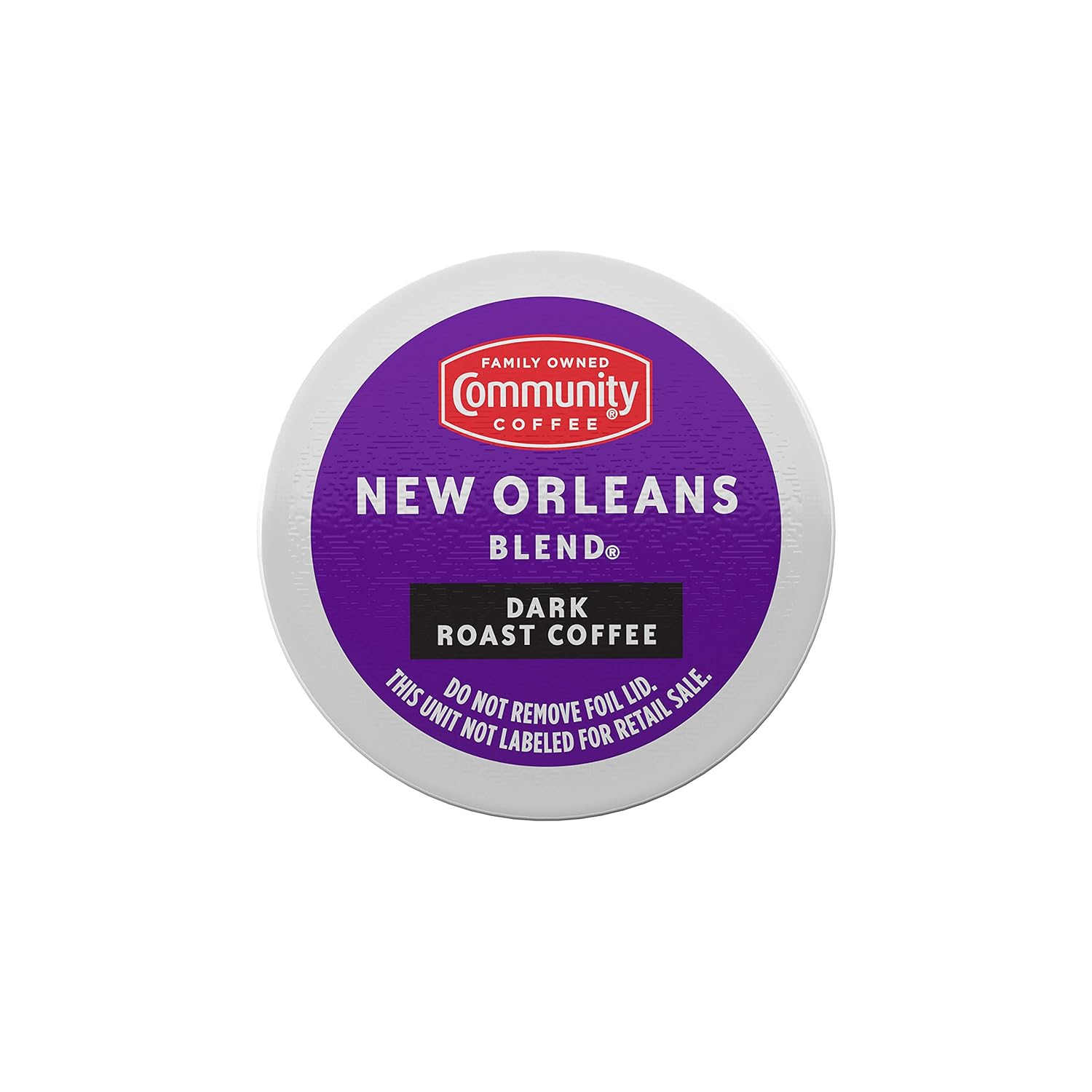 Coffee New Orleans Blend 18 Count Coffee Pods, Dark Roast, Compatible with Keurig 2.0 K-Cup Brewers, 18 Count (Pack of 1)