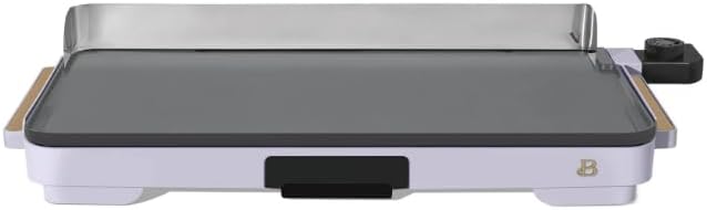 NEW GenericBeautiful XL Electric Griddle 12" x 22"- Non-Stick, Lavender by Drew Barrymore