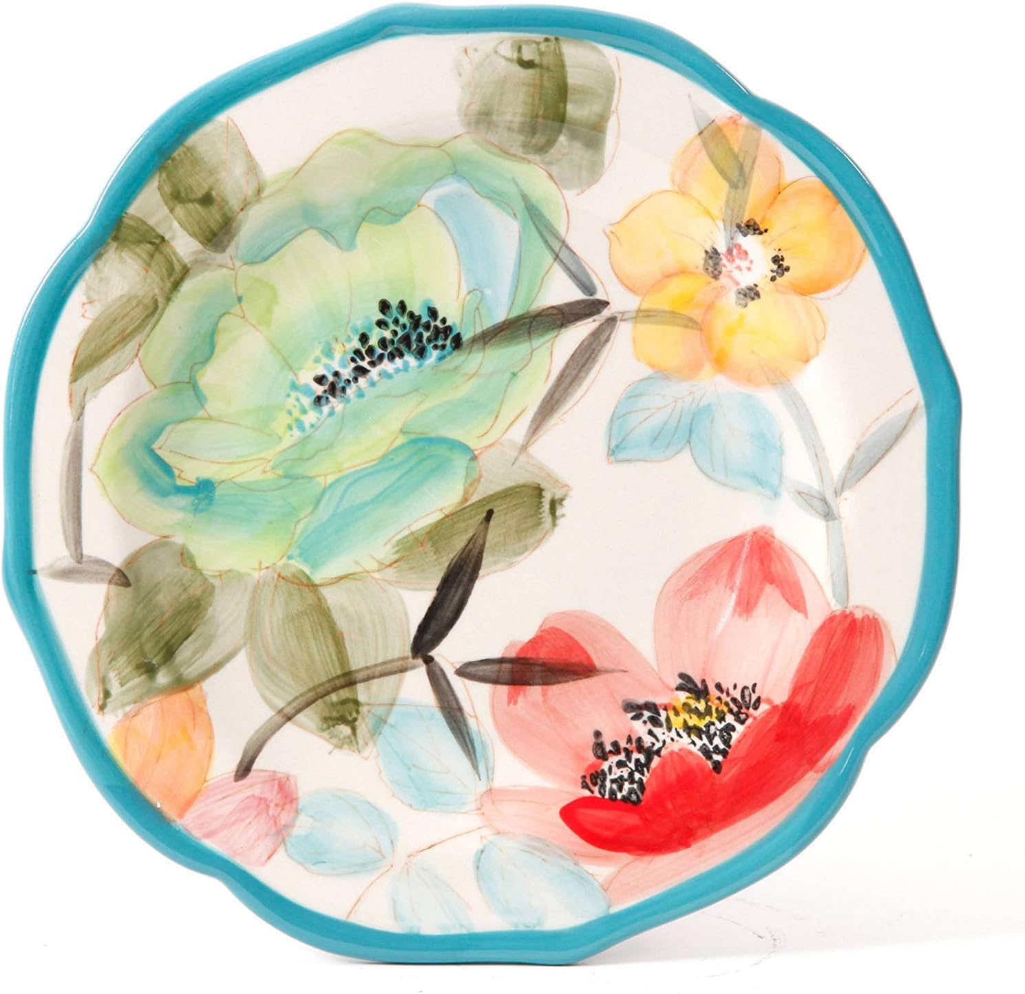 The Pioneer Woman Vintage Bloom 12-Piece Decorated Dinnerware Set