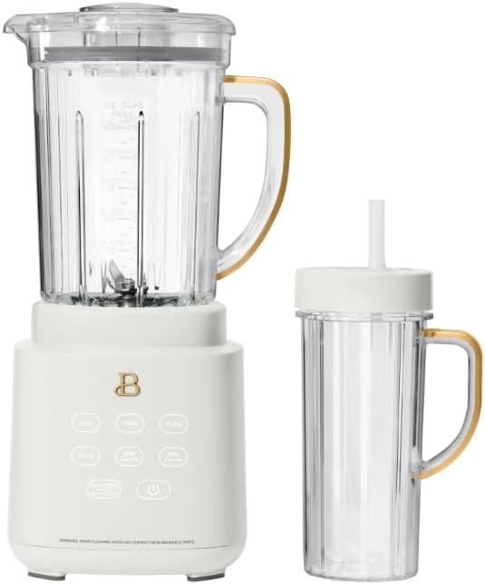 NEW GenericBeautiful PowerExact Blender System, White Icing by Drew Barrymore, Large, 19443