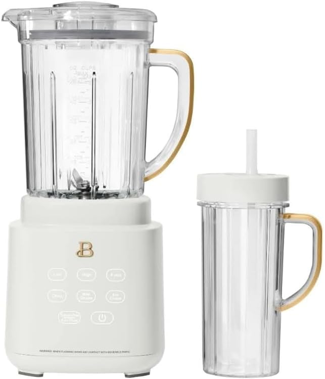 NEW GenericBeautiful PowerExact Blender System, White Icing by Drew Barrymore, Large, 19443