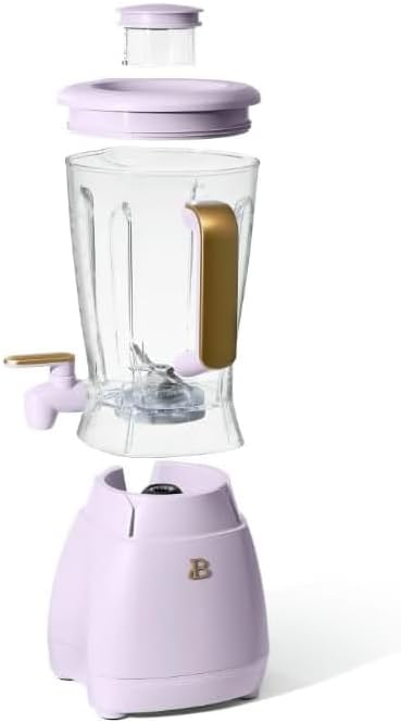 Beautiful Slush Crush 60 oz 4-Speed Frozen Drink Maker, Lavender by Drew Barrymore