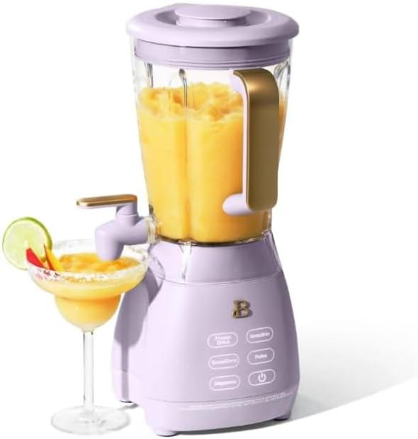 Beautiful Slush Crush 60 oz 4-Speed Frozen Drink Maker, Lavender by Drew Barrymore