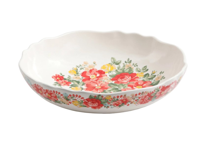 NEW The Pioneer Woman Vintage Floral 5-Piece Pasta Bowl Set
