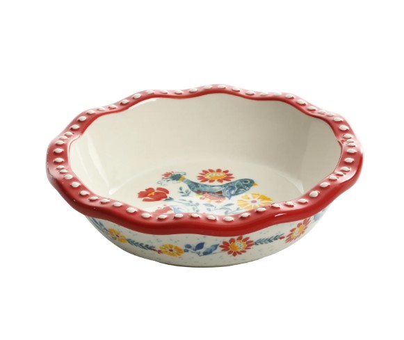NEW The Pioneer Woman Floral Medley 5.5-inch Mini Pie Pans, 4-Pack