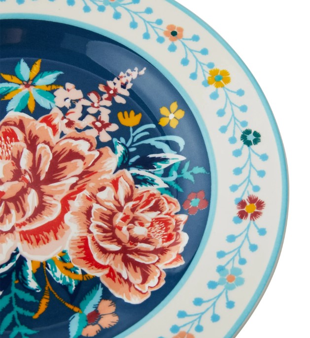 NEW The Pioneer Woman Keepsake Floral Stoneware Salad Plate ( Copy of 4) 