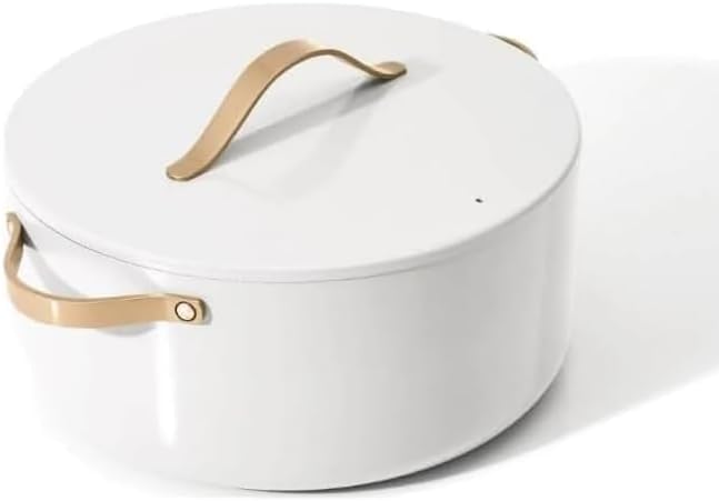 Beautiful 8 Quart Stock Pot, White Icing by Drew Barrymore