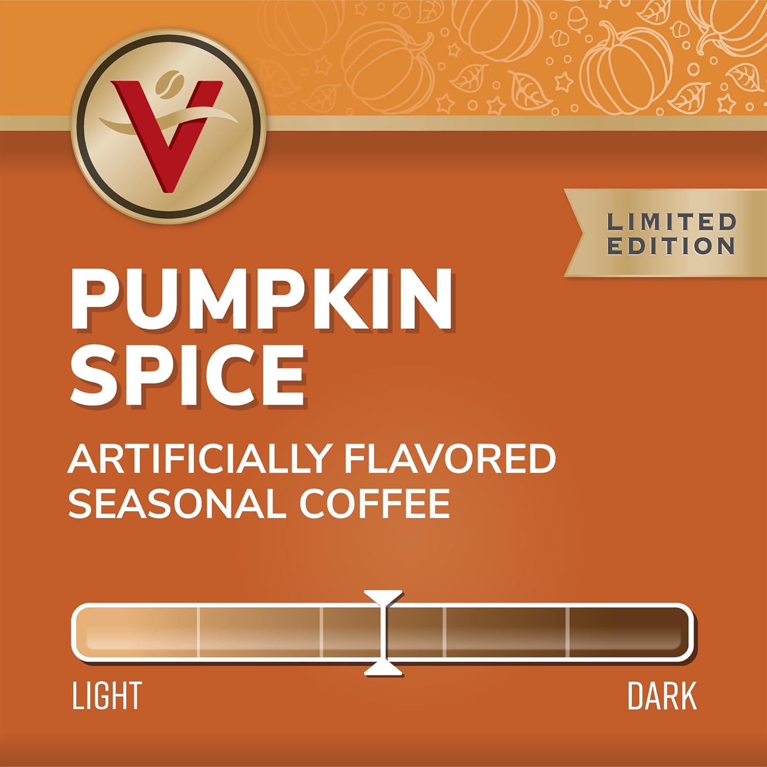 Victor Allen's Coffee Pumpkin Spice Flavored, Medium Roast, 80 Count, Single Serve Coffee Pods for Keurig K-Cup Brewers