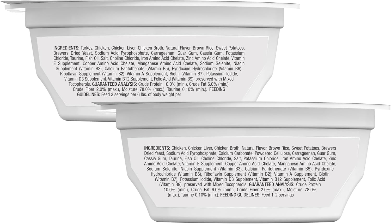 Blue Buffalo Tastefuls Spoonless Singles Variety Pack, Wet Cat Food Paté, 2.6-oz. Twin-Pack Trays, Chicken & Turkey Entreé (12 Count)