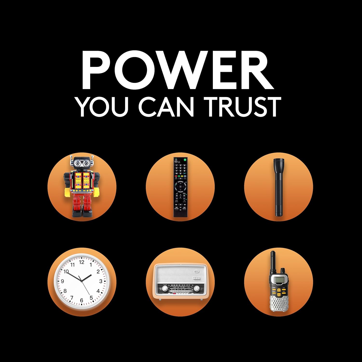 Duracell Coppertop D Batteries, 10 Count (Pack of 1), D Battery with Long-lasting Power, All-Purpose Alkaline D Battery for Household and Office Devices