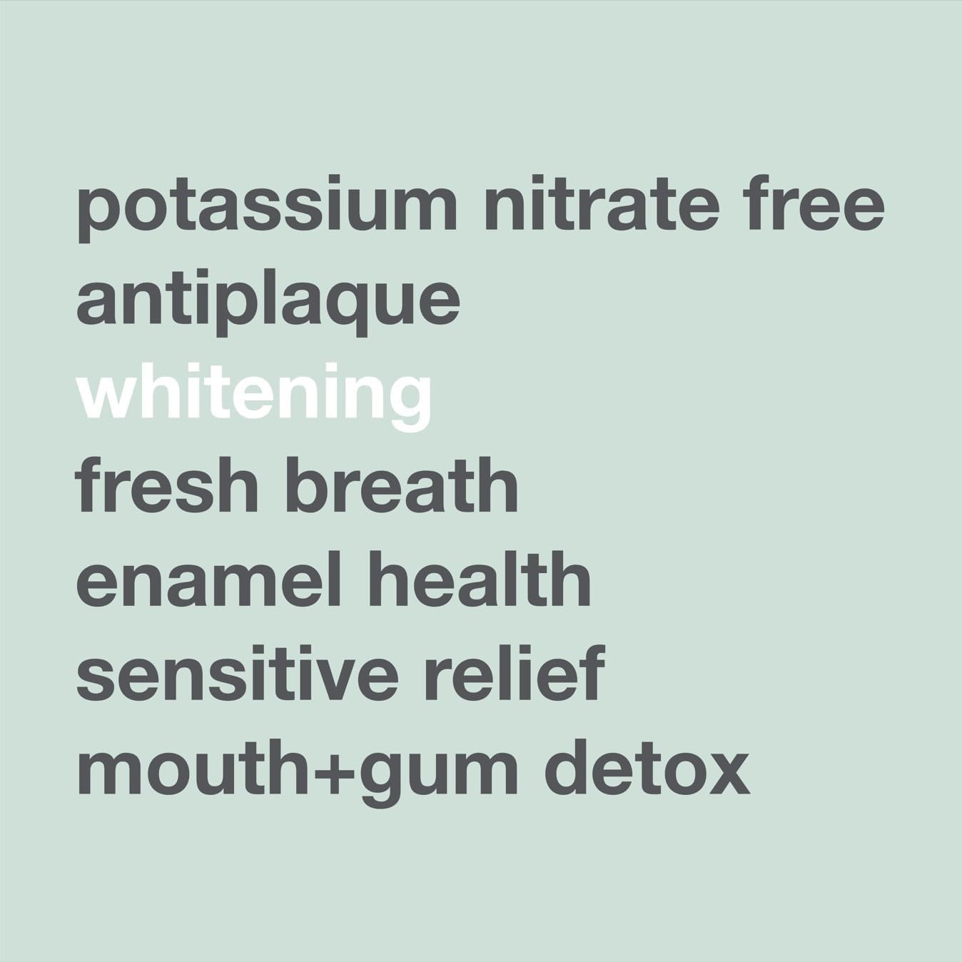 Davids Hydroxi Fluoride Free Nano Hydroxyapatite Toothpaste for Remineralizing Enamel & Sensitive Relief, Whitening, Antiplaque, SLS Free, Natural Peppermint, 5.25oz, Made in USA