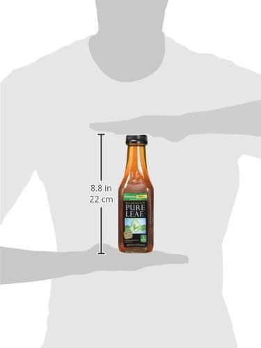 Pure Leaf Iced Tea, Unsweetened 3 Flavor Variety Pack, Zero Sugar & Zero Calories, 18.5 Fl Oz Bottles (Pack of 12)