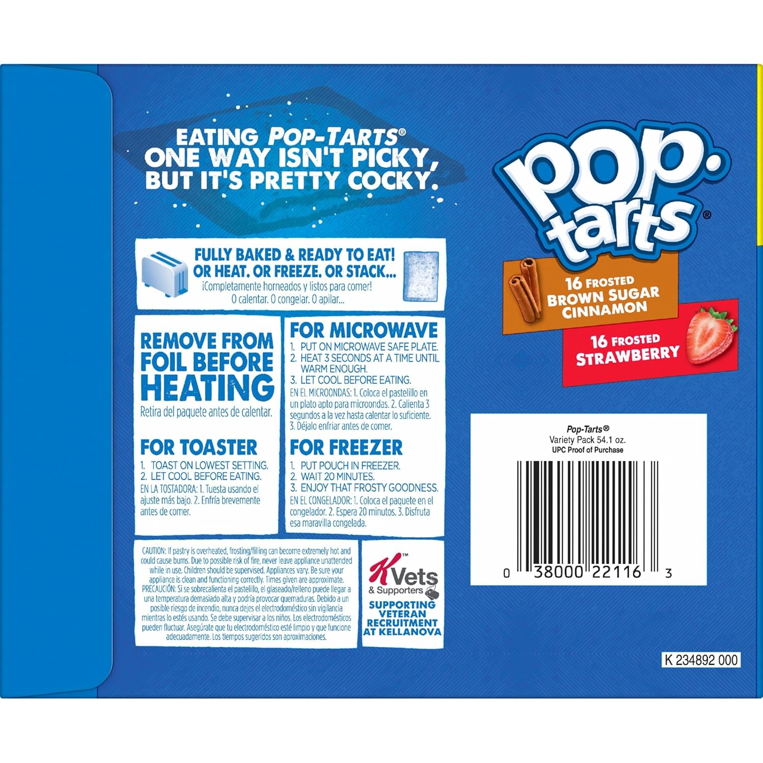 Pop-Tarts Toaster Pastries, Breakfast Foods, Kids Snacks, Variety Pack, 54.1oz Box (32 Count)