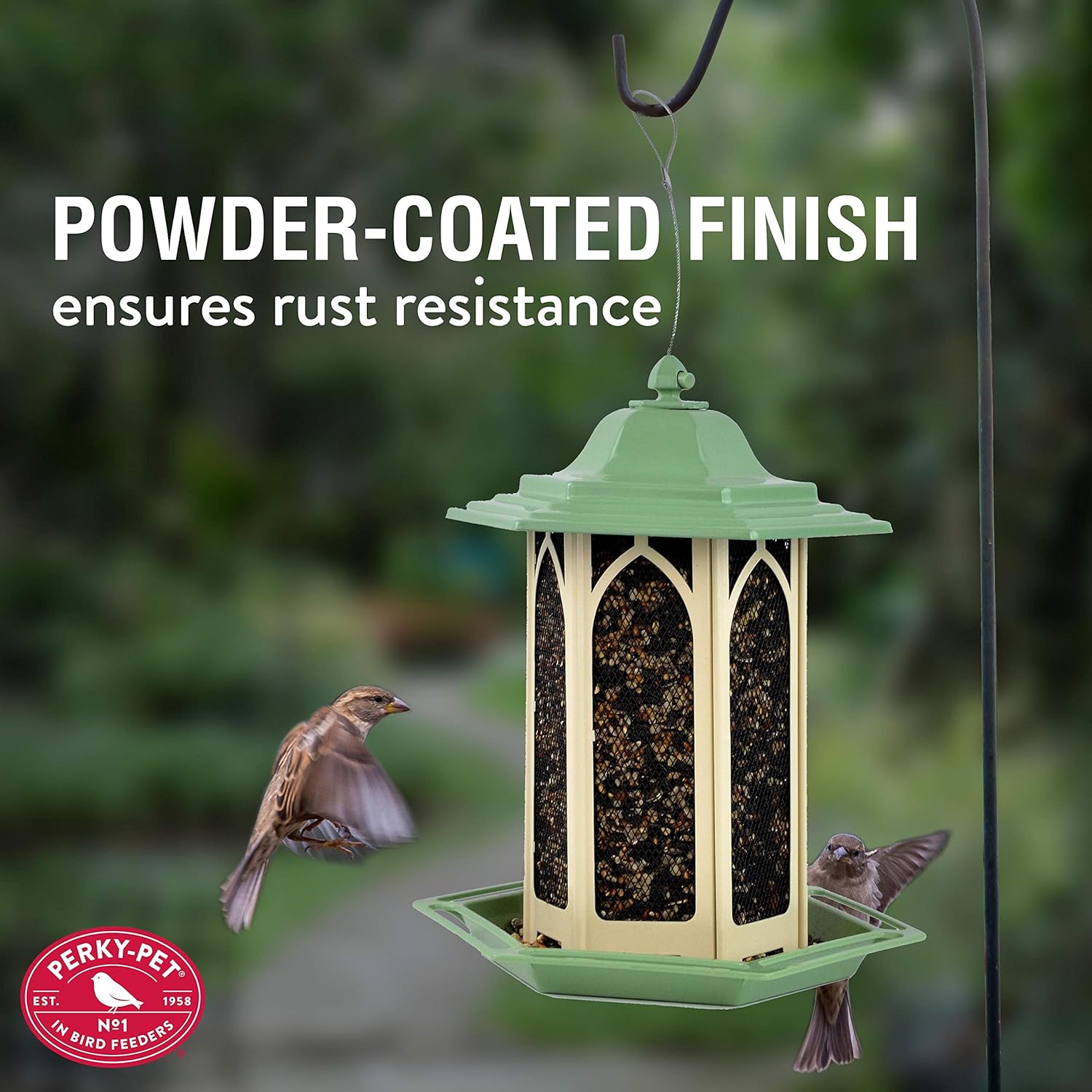 Perky-Pet GAZ01 Pistachio Gazebo Feeder