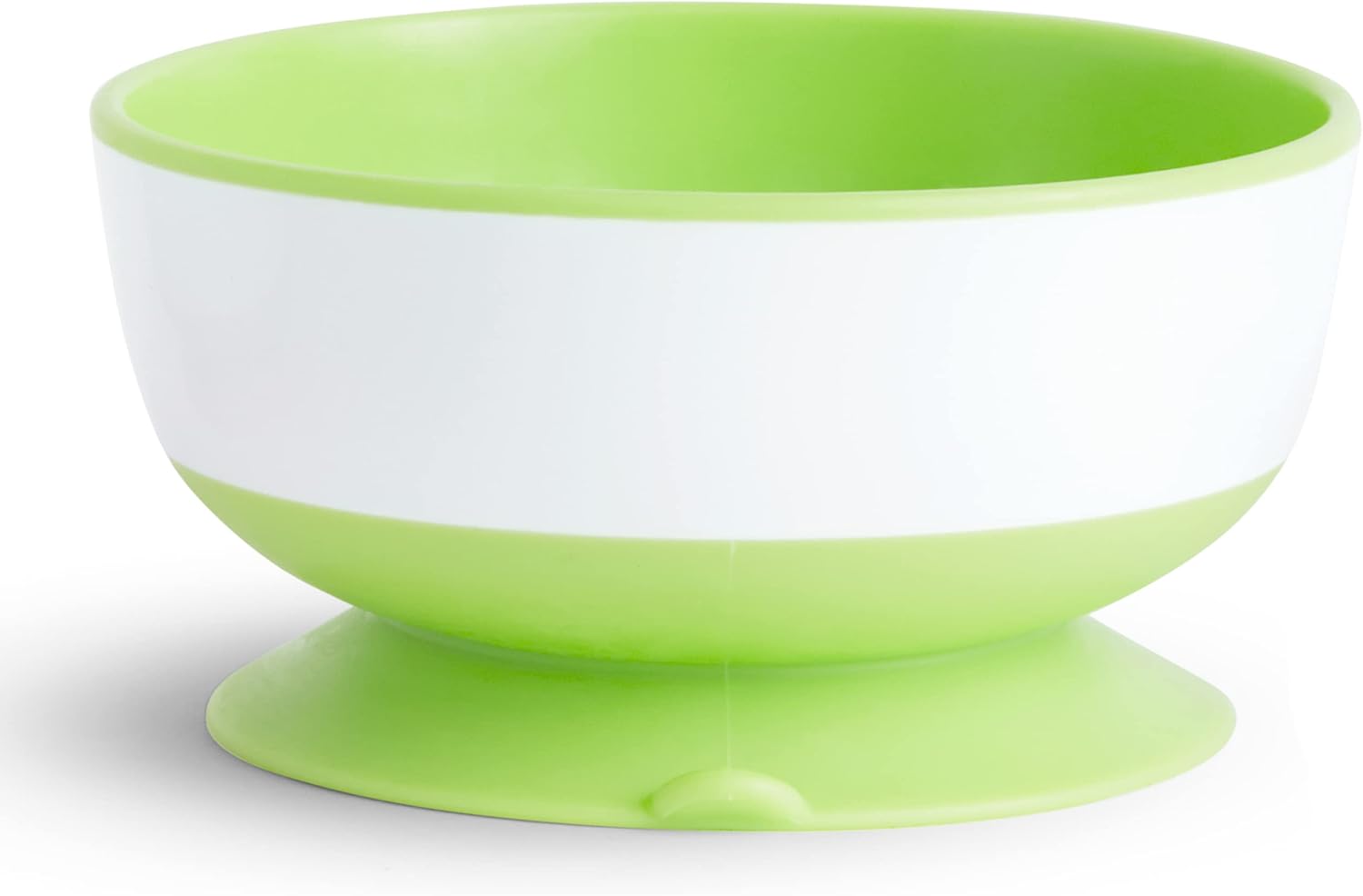 Munchkin Stay Put Suction Bowls for Baby and Toddler, 3 Pack, Blue/Green/Purple