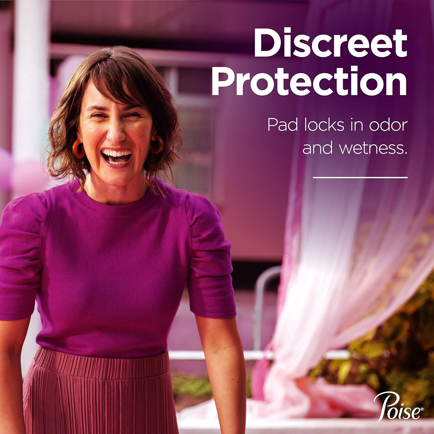 Poise Postpartum Incontinence Pads for Women, Ultimate Absorbency, Long, Original Design, 27 Count