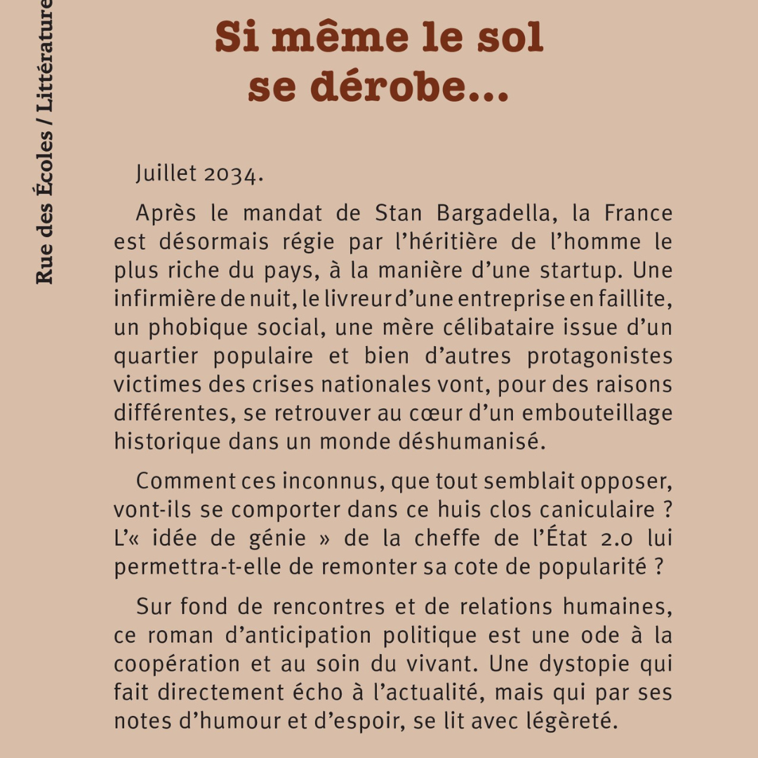 Si même le sol se dérobe...