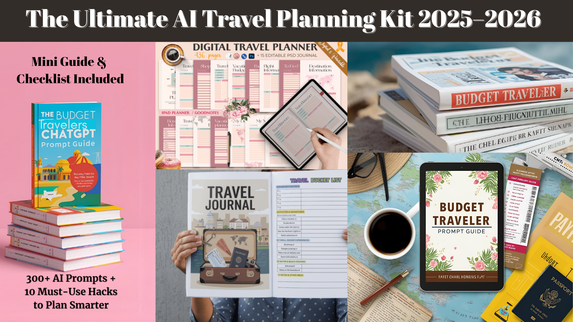 The Ultimate AI Travel Planning Kit 2025-2026