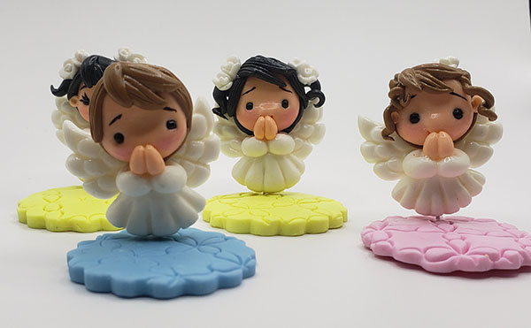 Angelitos con base 